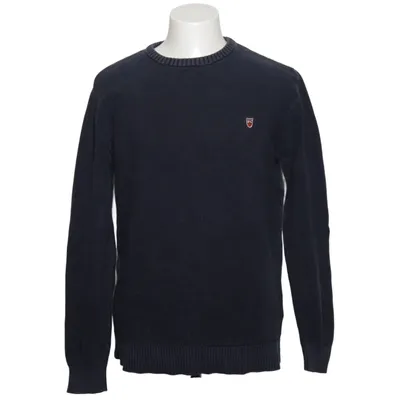 Trui (Blauw) van Knowledge Cotton Apparel Organisch katoen