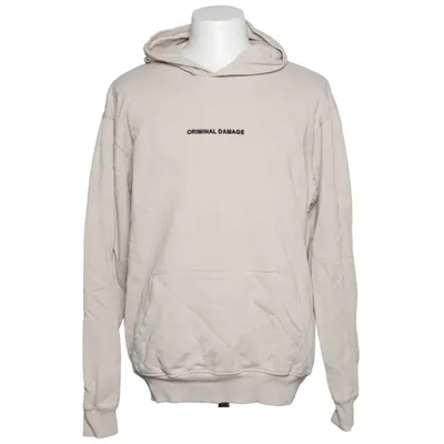 Hoodie (Beige) from Criminal Damage Cotton
