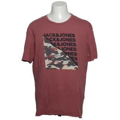 T-shirt (Roze) van Jack & Jones Katoen
