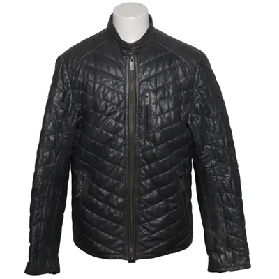 Läderjacka (Grå) från Jilani Collection