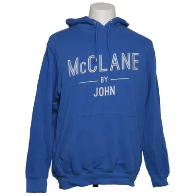 Sweat à capuche (Bleu) de Lane Seven Coton, Polyester