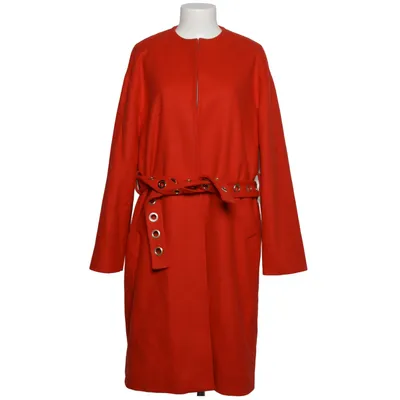 Coat (Red) from Pierre Balmain Cashmere, Polyamide, Polyester, Viscose, Wool