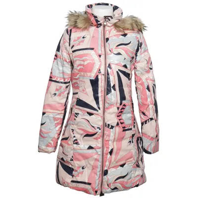 Down jacket (Multicolored) from Emilio Pucci Down, Feather, Polyamide