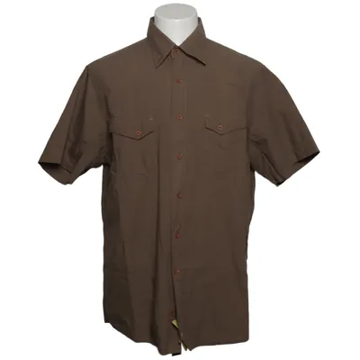 Short sleeve shirt (Beige) from Claudio Campione Cotton