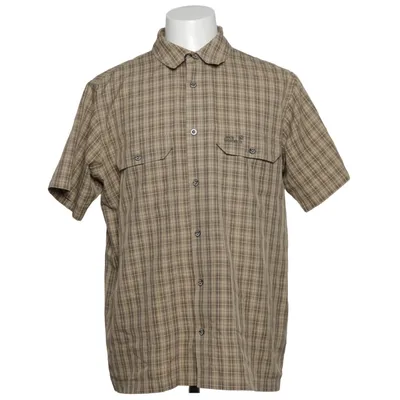 Short sleeve shirt (Beige) from Jack Wolfskin Polyester