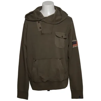 Hoodie (Green) from True Religion Cotton, Polyester