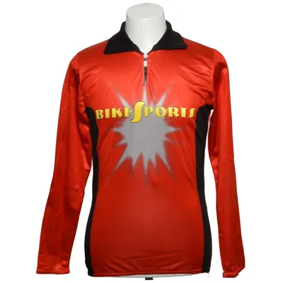 Maillot de vélo (Rouge, Noir, Jaune) de Campagnolo Polyester