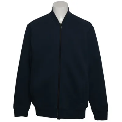 Bomber jacket (Blue) from No Excess Cotton, Elastane, Polyester