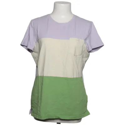 T-shirt (Lila, Wit, Groen) van Finn Flare Katoen, Elastaan