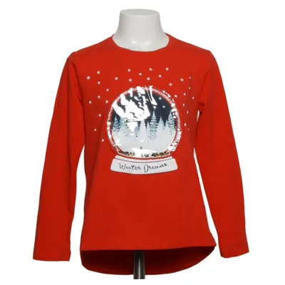 Langærmet t-shirt (Rød) fra Coccodrillo Bomuld, Elastan