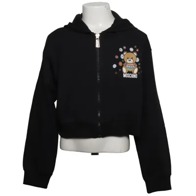 Huvtröja (Svart) från Moschino Teen Elastan, Bomull