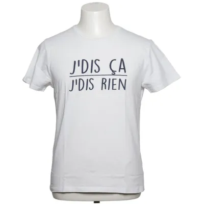 T-shirt (White, Blue) from Armand Thiery Cotton, Elastane