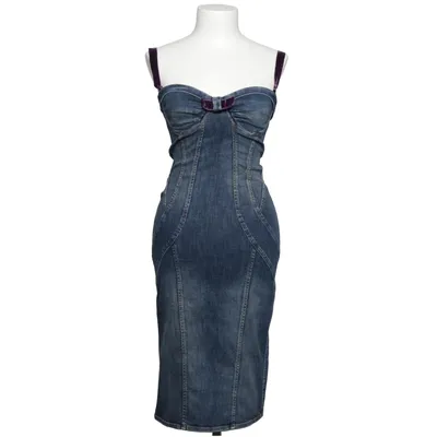 Denim jurk (Blauw) van Dolce & Gabbana Katoen