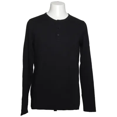 Henley Shirt (Schwarz) von Campus Baumwolle