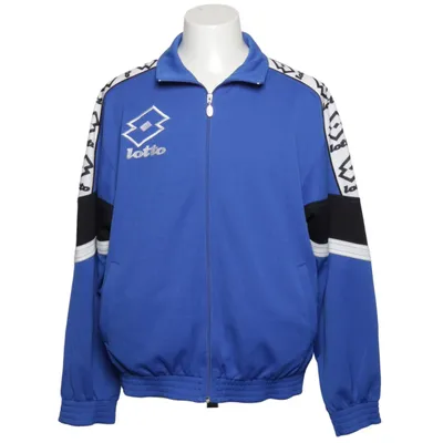 Sports jacket (Blue, White, Black) from Lotto Cotton, Polyester