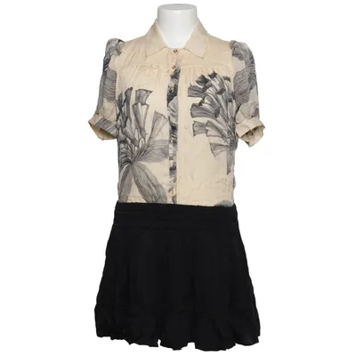 Kleid (Weiß, Schwarz, Mehrfarbig) von Roberto Cavalli
