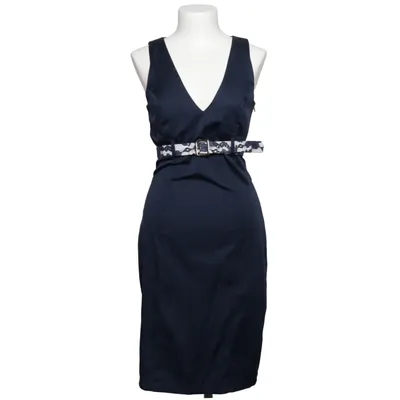 Jurk (Blauw) van Miss Miss by Valentina Katoen, Polyester