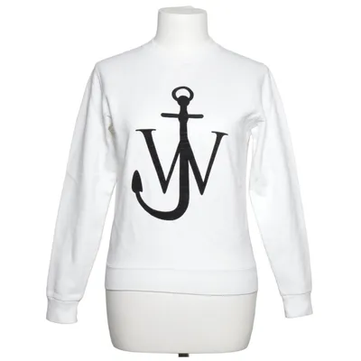 Sweatshirt (Blanc, Noir) de JW Anderson Coton, Polyester
