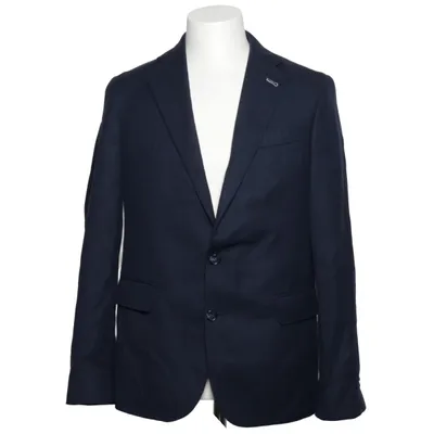Blazer (Bleu) de Dolzer Viscose, Laine