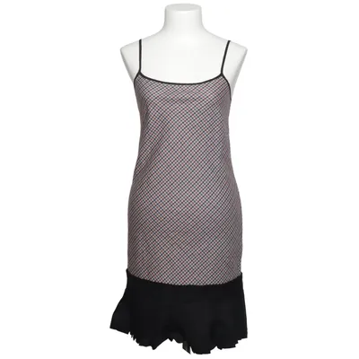 Dress (Blue, Red, White) from Mulberry Cotton, Elastane, Polyamide, Wool
