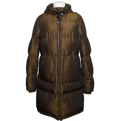 Down jacket (Brown) from Parajumpers Down, Feather, Fur, Polyamide, Polyester