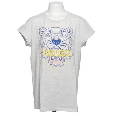 T-shirt (Gray, Multicolored) from Kenzo Kids Cotton, Polyester