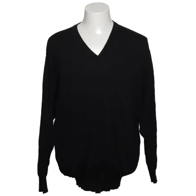 Pullover (Sort) fra Andrea Fenzi Merinould, Silke