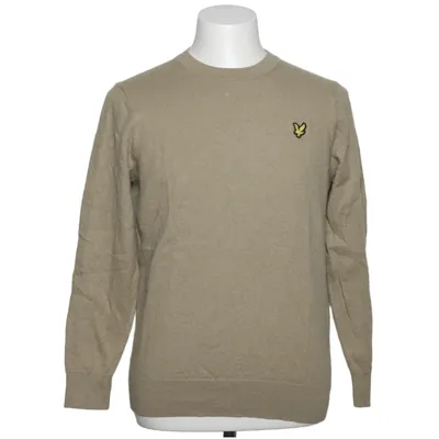 Sweater (Beige) from Lyle & Scott Cotton, Merino wool