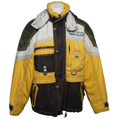 Skidjacka (Gul, Svart, Vit) från Phenix Nylon, Polyester