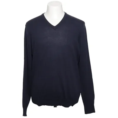 Pull-over (Bleu) de Hackett Cachemire, Coton
