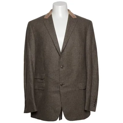 Blazer (Bruin) van Daniels & Korff Kasjmier, Viscose, Wol