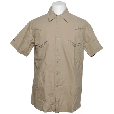 Kurzarmhemd (Beige) von Go West Baumwolle