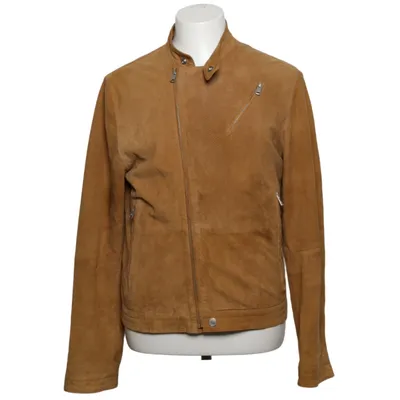 Bikerjacka (Brun) från Mango Man Skinn, Polyester