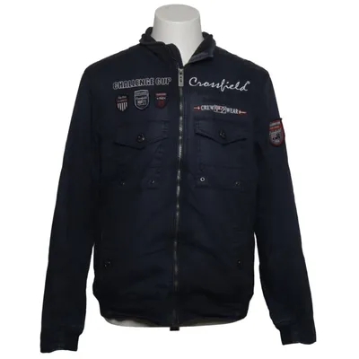 Bomberjakke (Blå) fra Crossfield Bomuld, Polyester