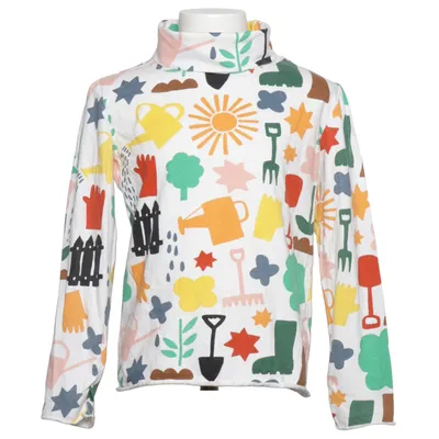 Langærmet t-shirt (Hvid, Flerfarvet) fra Stella McCartney Kids Bomuld