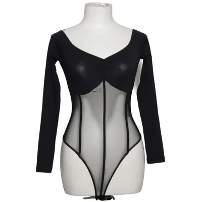 Body (Svart) från ASOS Design Bomull, Elastan, Polyester