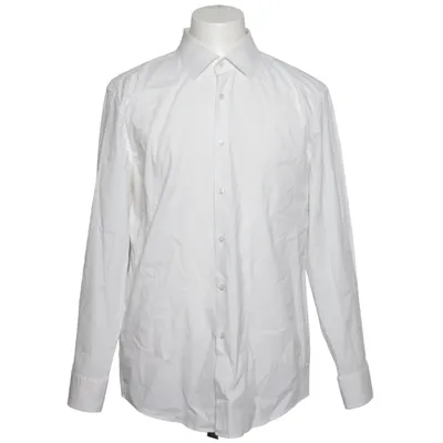 Chemise (Blanc) de Boss Coton, Élasthane