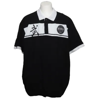 Polo (Noir, Blanc) de Men + Coton