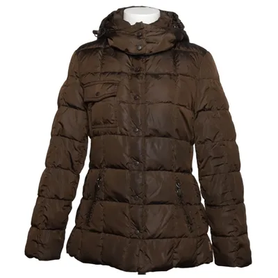 Down jacket (Brown) from Moncler Polyamide, Polyester, Down