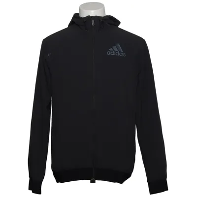 Træningsjakke (Grå) fra Adidas Elastan, Polyamid, Polyester