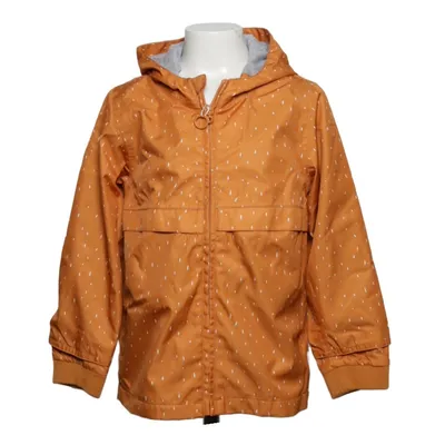 Regnjakke (Orange, Hvid) fra Trixie Bomuld, Genanvendt polyester