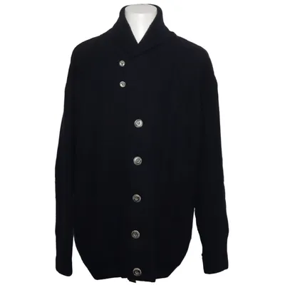 Cardigan (Blå) fra Andrea Fenzi Kashmir, Merinould