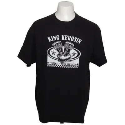 T-shirt (Svart) från Kingkerosin Bomull