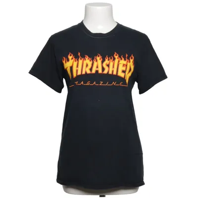 T-shirt (Black, Multicolored) from Thrasher Cotton
