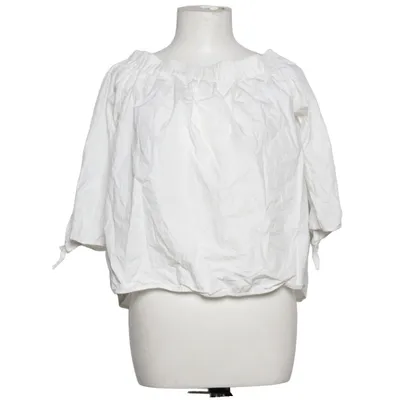 Blouse (Blanc) de Pull & Bear Coton