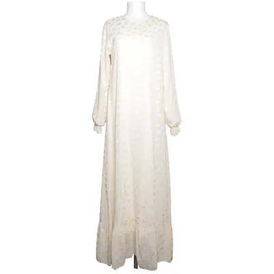 Maxi dress (Gold, White) from Maya