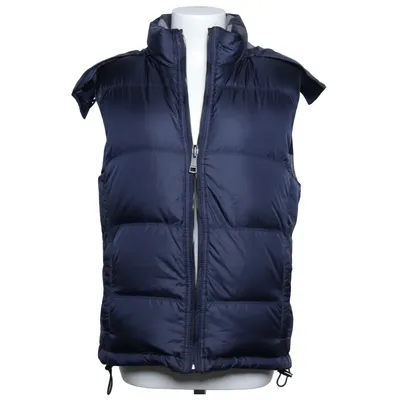 Outer vest (Blue, Gray, White) from Burberry Brit Cotton, Polyamide