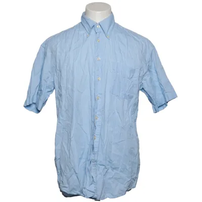 Korte mouwen shirt (Blauw) van Peter Fitch Katoen