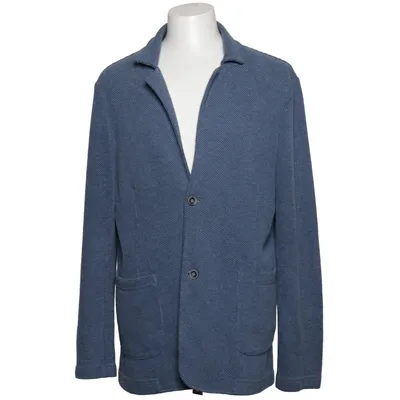 Cardigan (Bleu) de Wool & Co Acrylique, Coton, Polyester