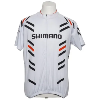 Cykeltrøje (Hvid, Flerfarvet) fra Shimano Polyester